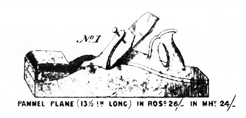 Spiers No 1 Panel Plane