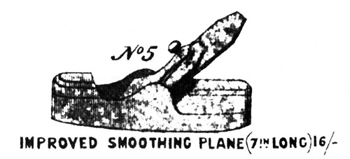 Spiers No 5 Improved Pattern Smooth Plane