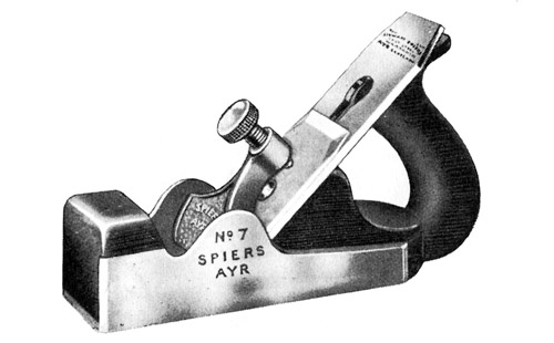 Spiers No 7 Improved Pattern Smoothing Plane