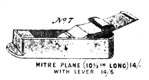 Spiers No 7 Original Pattern Mitre Plane